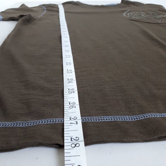 Bauhaus Vintage Olive Green Graphic T-shirt - Picture 8 of 14